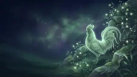 닭띠 일러스트